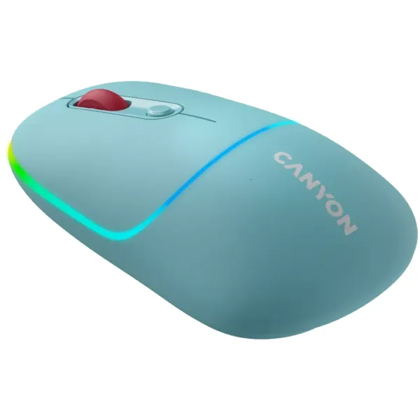 Мышь беспроводная оптическая MW-22 темно-синяя Canyon (CNS-CMSW22DC) - Фото 5