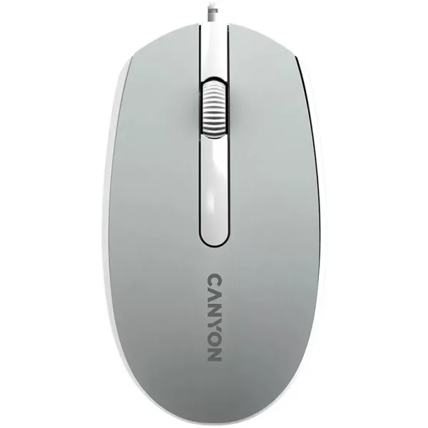 Мышь USB оптическая M-10 темно-серая Canyon (CNE-CMS10DG) - Фото 11