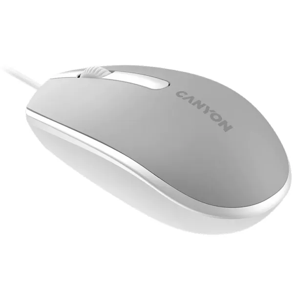 Мышь USB оптическая M-10 темно-серая Canyon (CNE-CMS10DG) - Фото 1