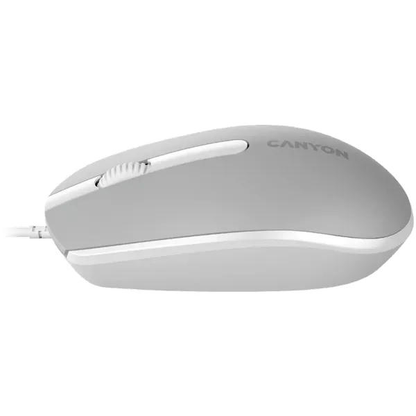 Мышь USB оптическая M-10 темно-серая Canyon (CNE-CMS10DG) - Фото 2