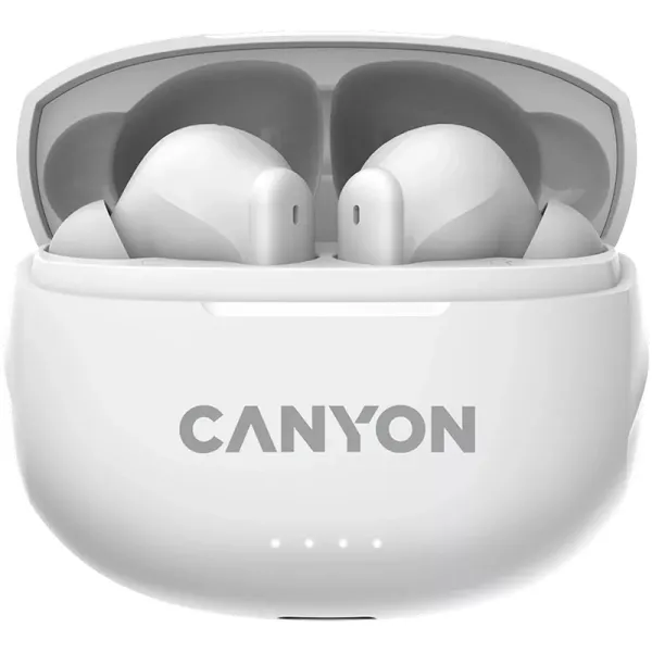 Наушники беспроводные BT TWS-8 белые Canyon (CNS-TWS8W)