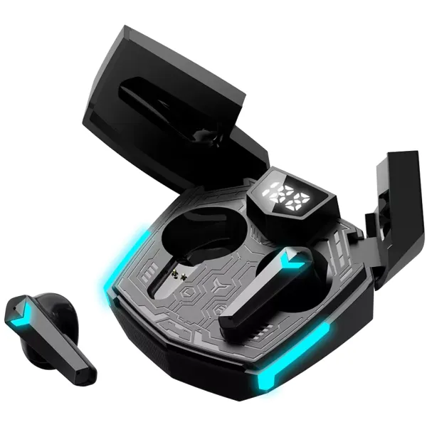 Наушники беспроводные игровые BT GTWS-2 черные Canyon (CND-GTWS2B) - Фото 6