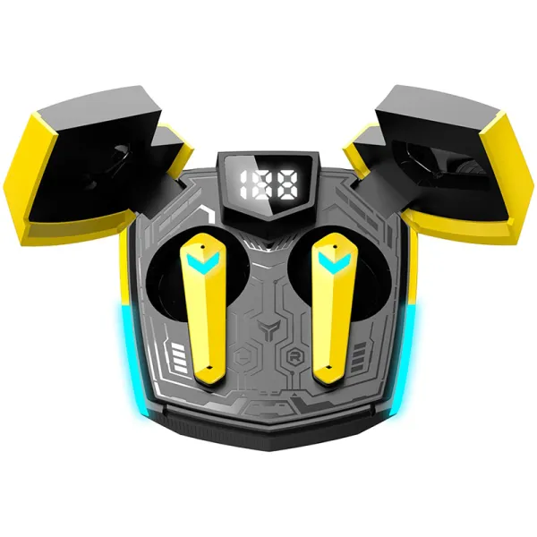 Наушники беспроводные игровые BT GTWS-2 желтые Canyon (CND-GTWS2Y)