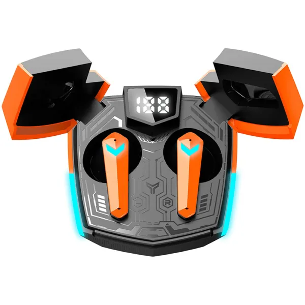 Наушники беспроводные игровые BT GTWS-2 оранжевые Canyon (CND-GTWS2O)