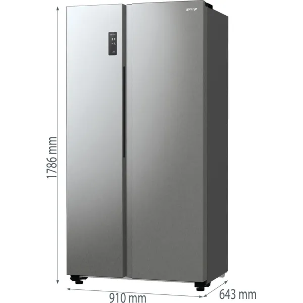 Холодильник SBS Gorenje (NRR9185EAXL) - Фото 4