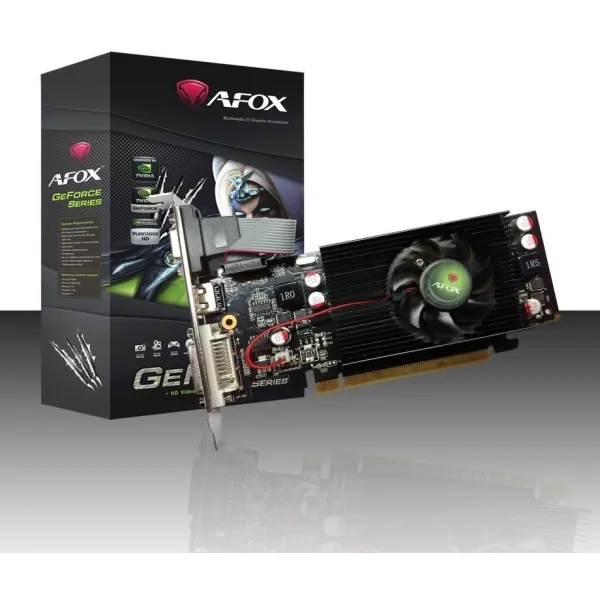 Відеокарта GeForce G 210 1GB GDDR3 fan AFOX (AF210-1024D3L5) - Фото 2