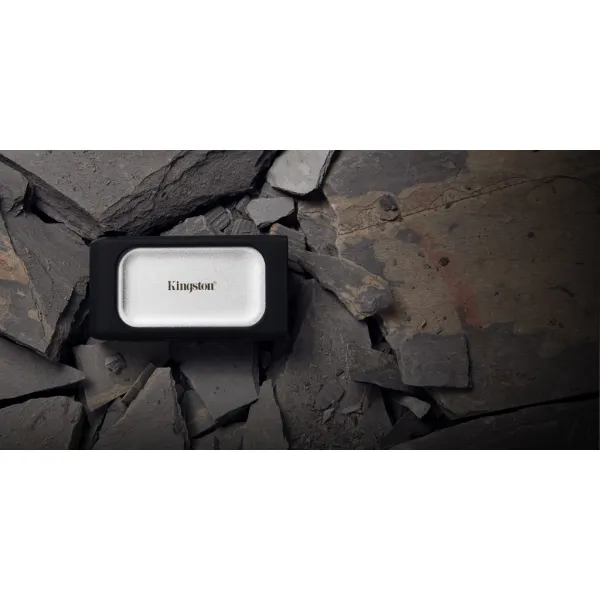Накопитель портативный SSD XS2000 500GB, USB 3.2, Type-C Kingston (SXS2000/500G) - Фото 1