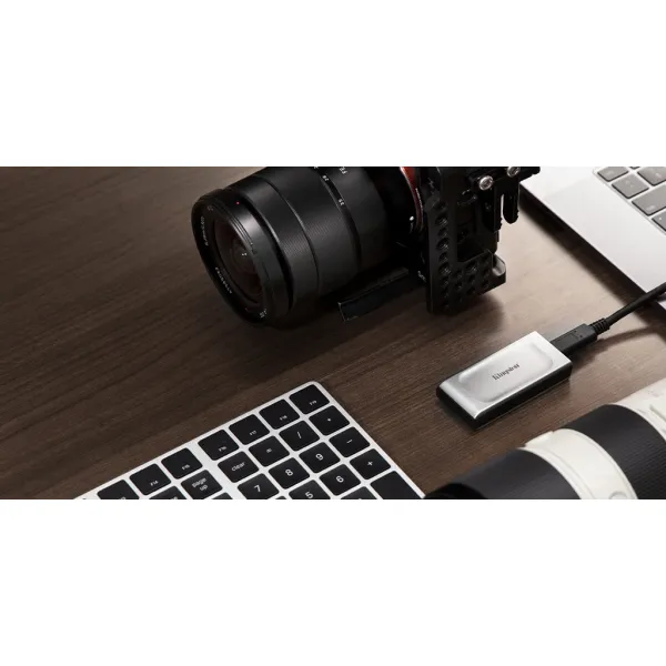 Накопитель портативный SSD XS2000 500GB, USB 3.2, Type-C Kingston (SXS2000/500G) - Фото 4