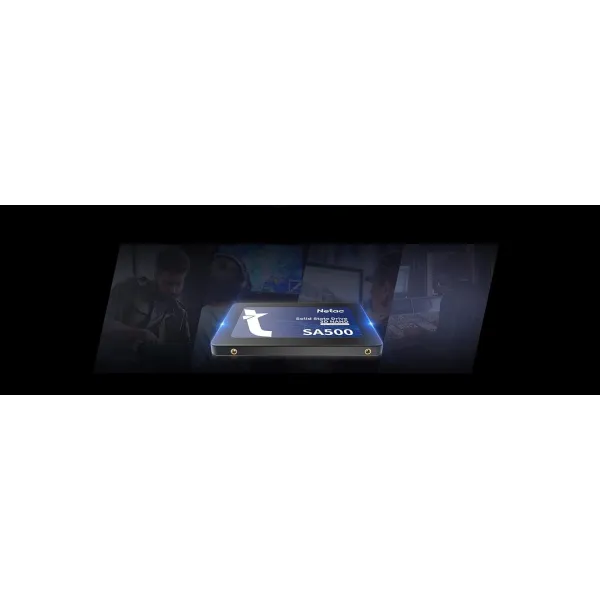 Накопитель SSD SA500 128GB, 2.5", SATA Netac (NT01SA500-128-S3X) - Фото 1