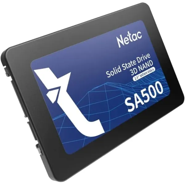 Накопитель SSD SA500 128GB, 2.5", SATA Netac (NT01SA500-128-S3X) - Фото 2