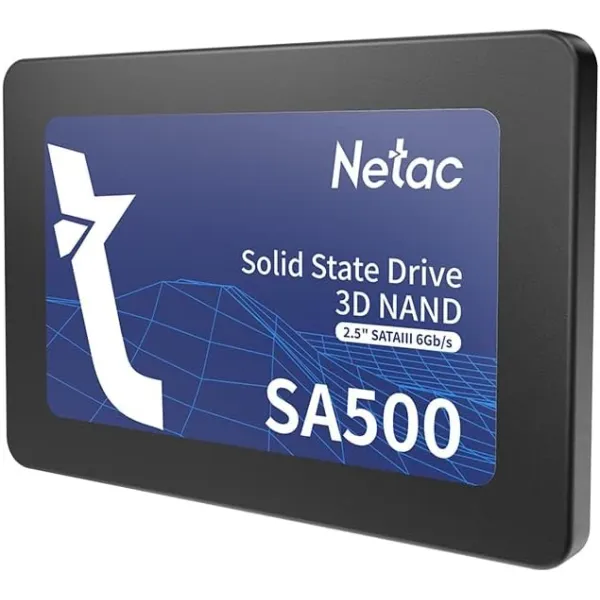 Накопитель SSD SA500 128GB, 2.5", SATA Netac (NT01SA500-128-S3X) - Фото 3