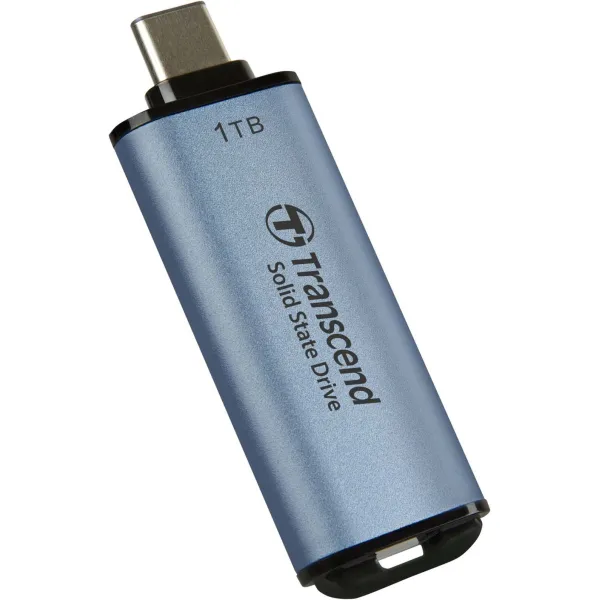 Накопитель портативный SSD ESD300 1TB, USB 3.1, Type-C  Transcend (TS1TESD300C) - Фото 2