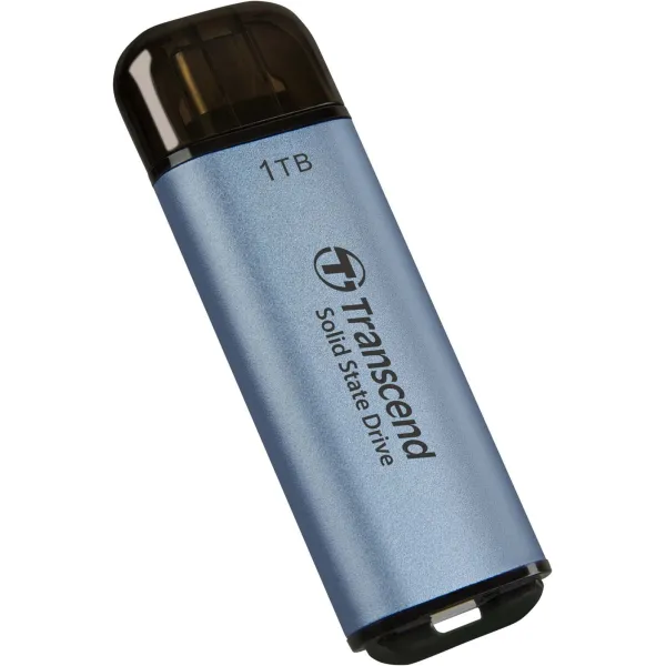 Накопитель портативный SSD ESD300 1TB, USB 3.1, Type-C  Transcend (TS1TESD300C) - Фото 3