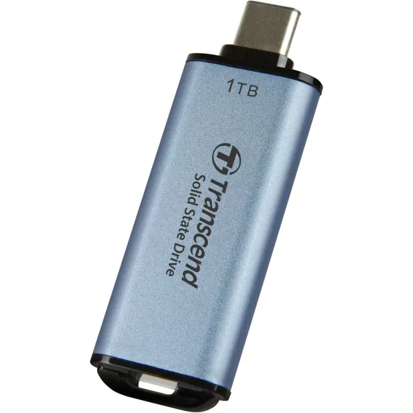 Накопитель портативный SSD ESD300 1TB, USB 3.1, Type-C  Transcend (TS1TESD300C) - Фото 6