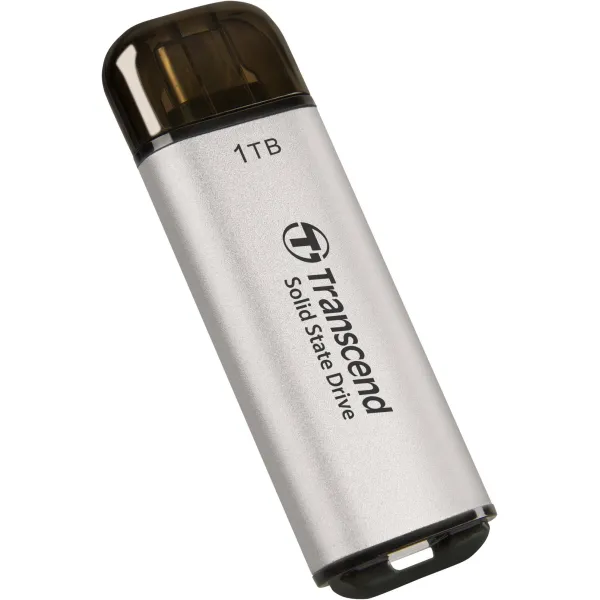 Накопитель портативный SSD ESD300 1TB, USB 3.1, Type-C Transcend (TS1TESD300S) - Фото 2