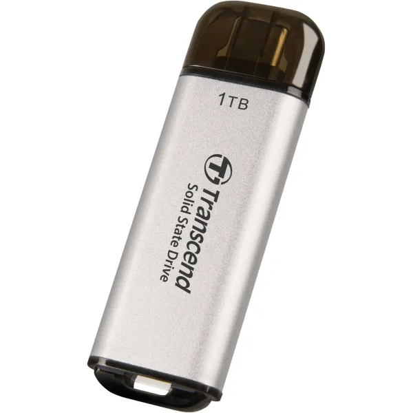 Накопитель портативный SSD ESD300 1TB, USB 3.1, Type-C Transcend (TS1TESD300S) - Фото 5
