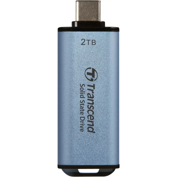Накопитель портативный SSD ESD300 2TB, USB 3.1, Type-C Transcend (TS2TESD300C) - Фото 5