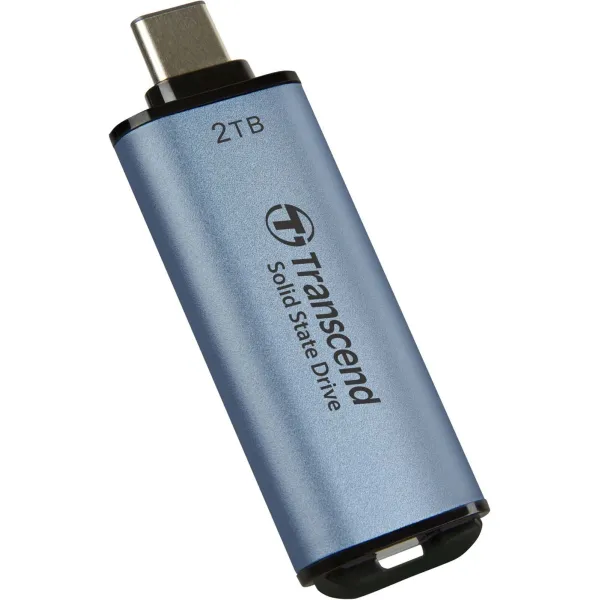 Накопитель портативный SSD ESD300 2TB, USB 3.1, Type-C Transcend (TS2TESD300C) - Фото 6