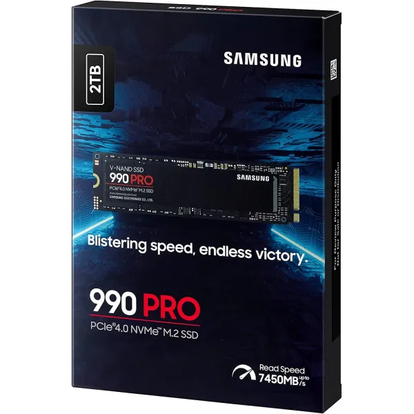 Накопитель SSD 990PRO M.2, 2TB, PCIe 4.0 Samsung (MZ-V9P2T0BW) - Фото 8
