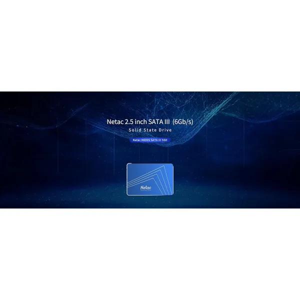 Накопитель SSD N600S 128GB, 2.5", SATA Netac (NT01N600S-128G-S3X) - Фото 1