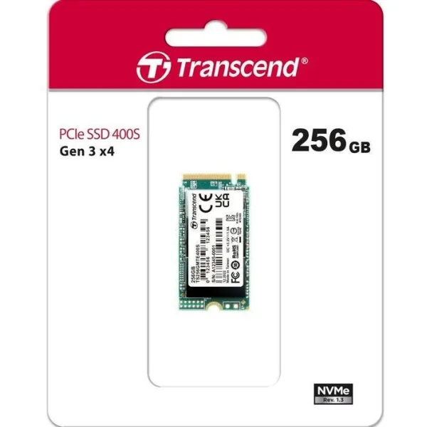 Накопитель SSD MTE400S 256GB, M.2, PCIe 3.0 Transcend (TS256GMTE400S) - Фото 3