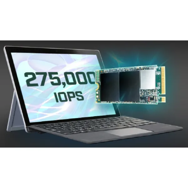 Накопитель SSD MTE400S 256GB, M.2, PCIe 3.0 Transcend (TS256GMTE400S) - Фото 8