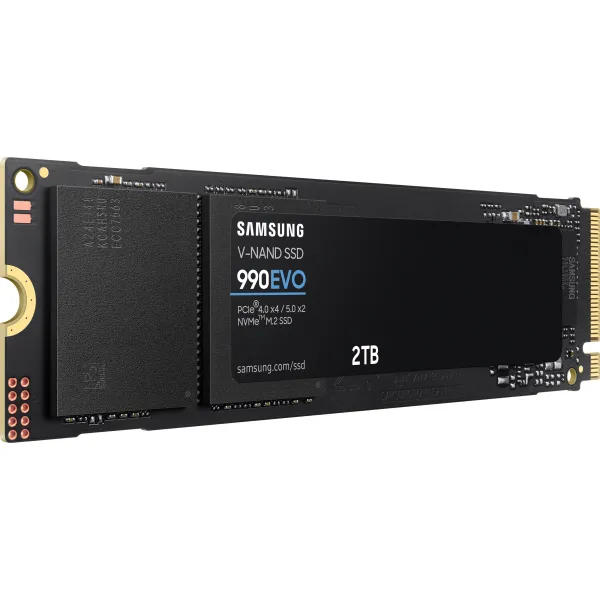 Накопитель SSD 990EVO 2TB, M.2, PCIe 4.0 Samsung (MZ-V9E2T0BW) - Фото 3