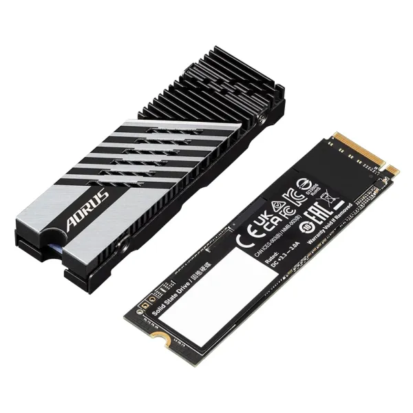 Накопитель SSD Aorus 2TB, M.2, PCIe 4.0 Gigabyte (AG4732TB) - Фото 3