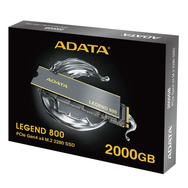Накопичувач SSD XPG LEGEND 800 2TB, M.2, PCIe 4.0 ADATA (ALEG-800-2000GCS) - Фото 5