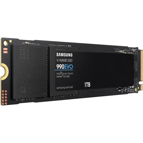 Накопитель SSD 990EVO 1TB, M.2, PCIe 4.0 Samsung (MZ-V9E1T0BW) - Фото 7