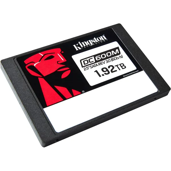 Накопитель SSD DC600M 1.9TB, 2.5", SATA Kingston (SEDC600M/1920G) - Фото 2
