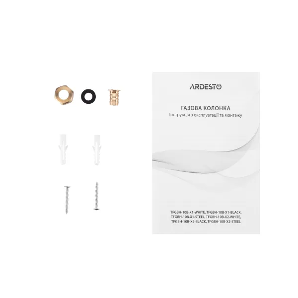 Газова колонка X1 10 л/хв Ardesto (TFGBH-10B-X1-STEEL) - Фото 11
