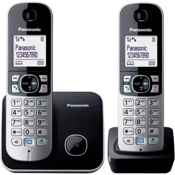 Радиотелефон DECT KX-TG6812UAB чёрный Panasonic