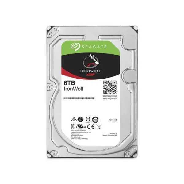 Диск жорсткий IronWolf 6TB, 3.5", SATA Seagate (ST6000VN001)