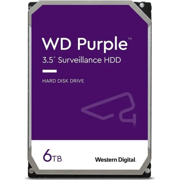 Диск жесткий Purple Surveillance 6TB, 3.5", SATA WD (WD64PURZ) - Фото 8