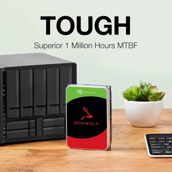 Диск жорсткий IronWolf 4TB, 3.5", SATA Seagate (ST4000VN006) - Фото 3
