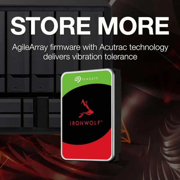 Диск жорсткий IronWolf 4TB, 3.5", SATA Seagate (ST4000VN006) - Фото 4
