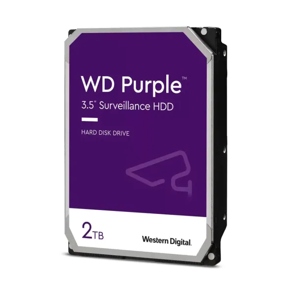 Диск жорсткий Purple Surveillance 2TB, 3.5", SATA WD (WD23PURZ) - Фото 12