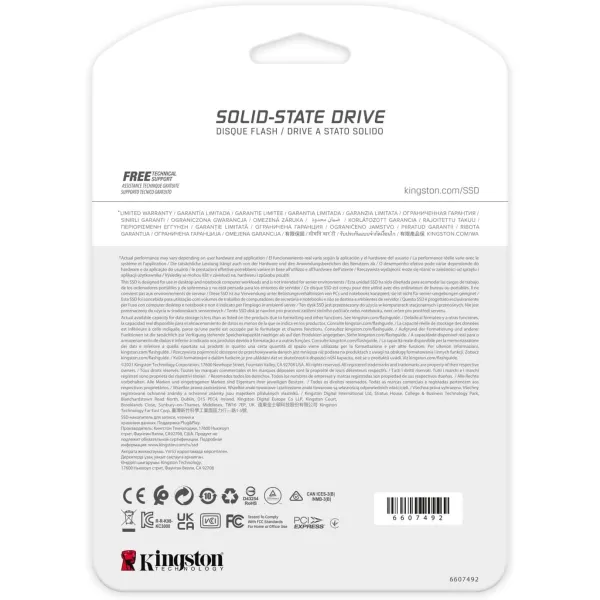 Накопичувач SSD Fury Renegade 1TB, M.2, PCIe 4.0 Kingston (SFYRS/1000G) - Фото 5