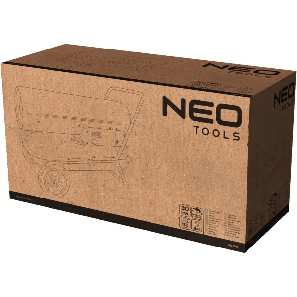 Теплова гармата дизель/гас 90-081 NeoTools (90-081) - Фото 5