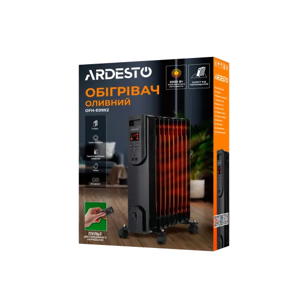 Обігрівач оливний OFH-E09X2 Ardesto (OFH-E09X2) - Фото 11
