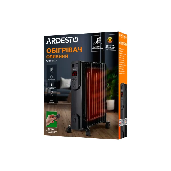 Обігрівач оливний OFH-E11X2 Ardesto (OFH-E11X2) - Фото 1