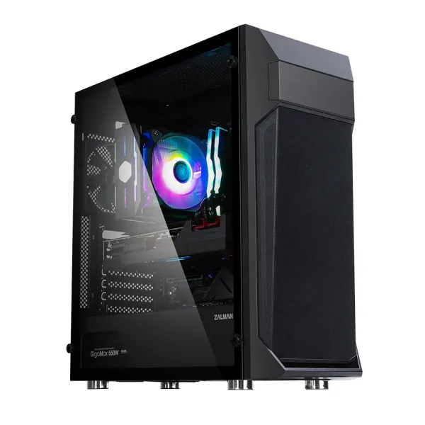 Корпус Z1 Plus без БЖ, ATX, чорний Zalman (Z1PLUS)