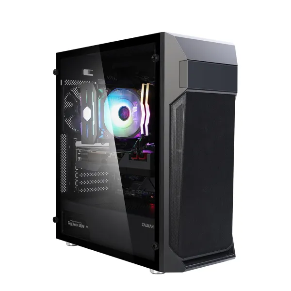 Корпус Z1 Plus без БЖ, ATX, чорний Zalman (Z1PLUS) - Фото 4