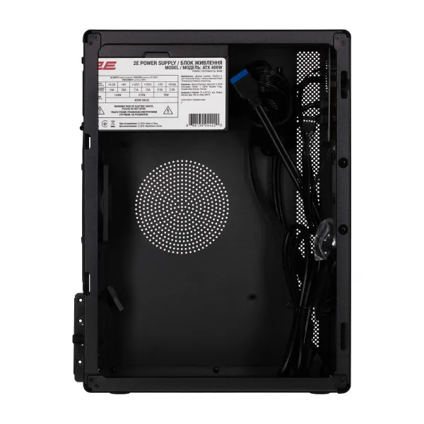 Корпус Credo V200B-400 БП ATX400, mATX, чёрный 2E (2E-V200B-400) - Фото 2