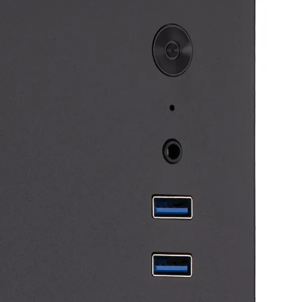 Корпус Credo V200B-400 БП ATX400, mATX, чёрный 2E (2E-V200B-400) - Фото 5