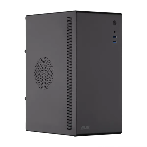 Корпус Credo V200B-400 БП ATX400, mATX, чёрный 2E (2E-V200B-400) - Фото 3