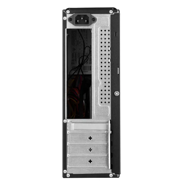 Корпус S613ARGB-400 БП 400W-SFX, Micro ATX/ Desktop, чёрный 2E (2E-S613ARGB-400) - Фото 1