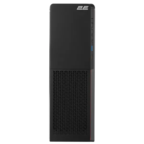 Корпус S613ARGB-400 БП 400W-SFX, Micro ATX/ Desktop, чёрный 2E (2E-S613ARGB-400) - Фото 2