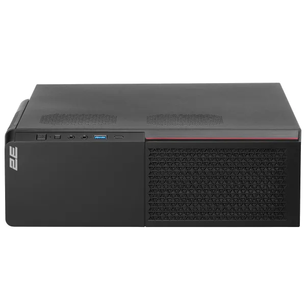 Корпус S613ARGB-400 БП 400W-SFX, Micro ATX/ Desktop, чёрный 2E (2E-S613ARGB-400) - Фото 6